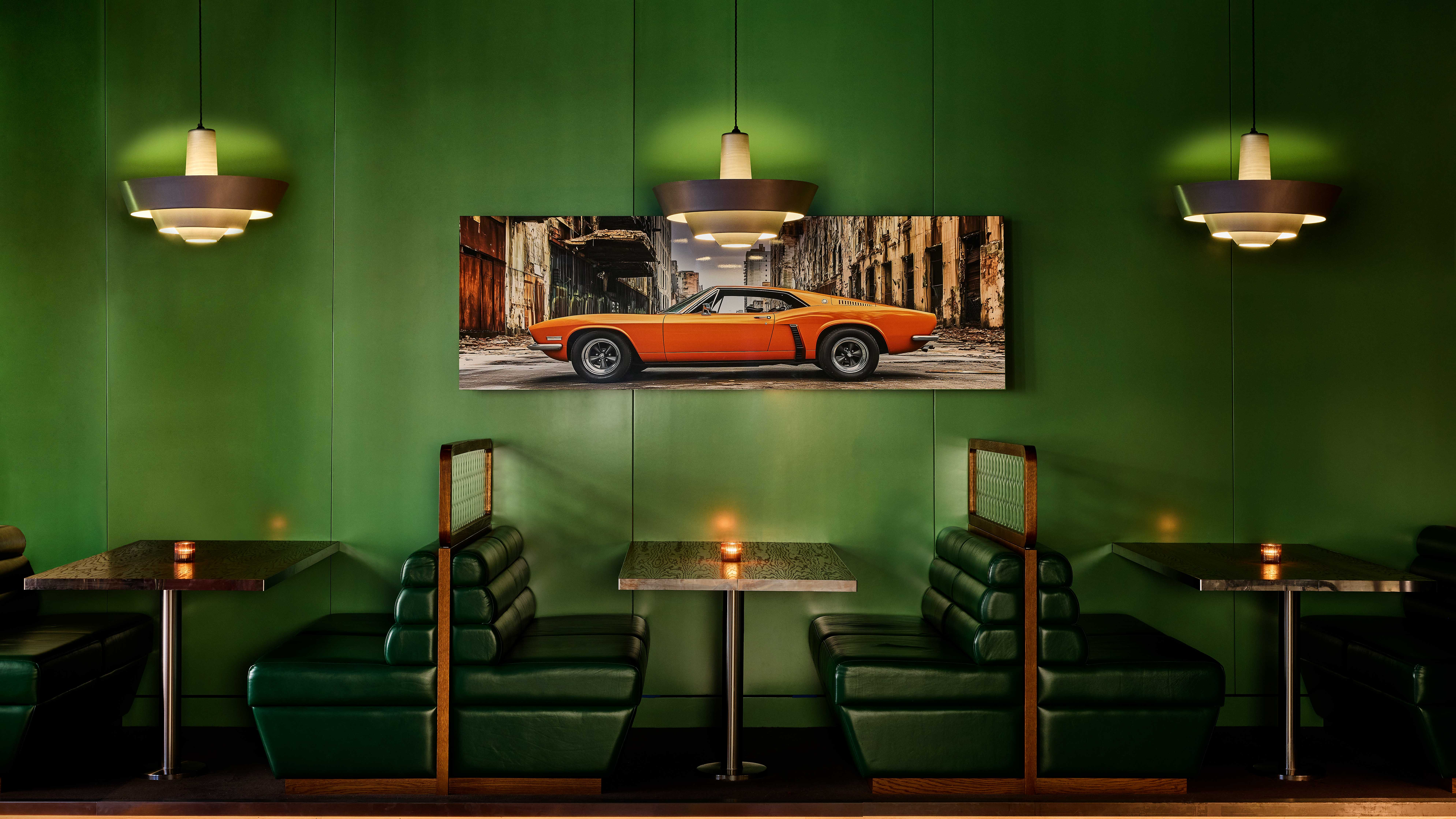 Motorino restaurant interiors